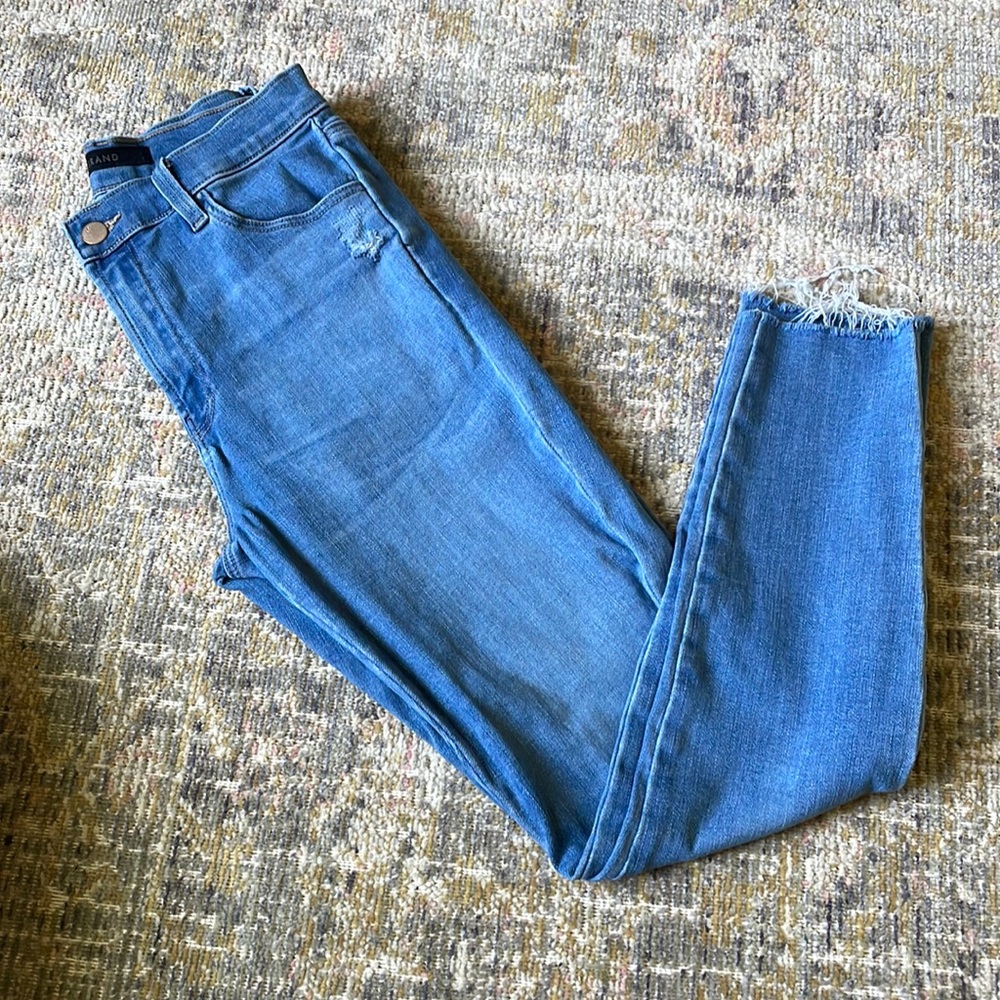 J Brand Alana High Rise Crop Skinny Size 27